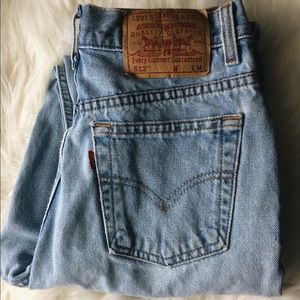 High waisted Levi's